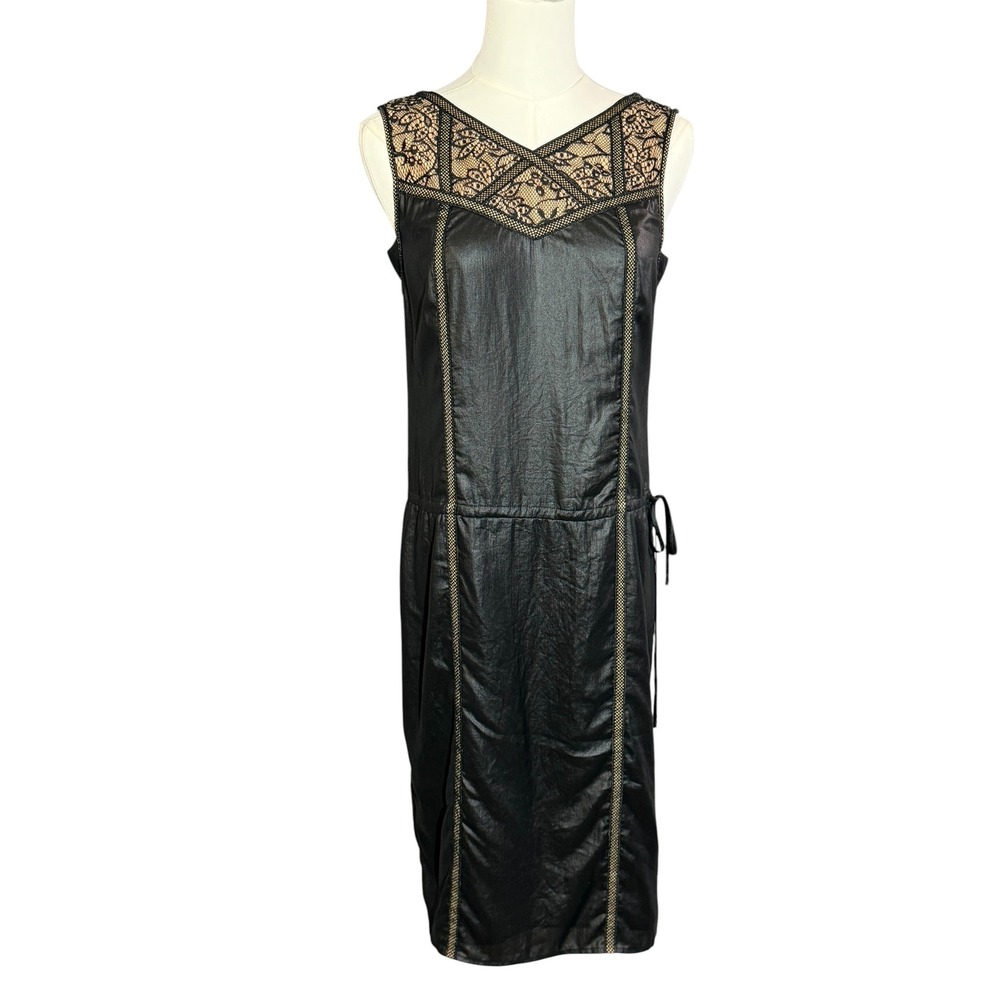 BCBG Maxazria Greta Lace Inset Dress Size XXS